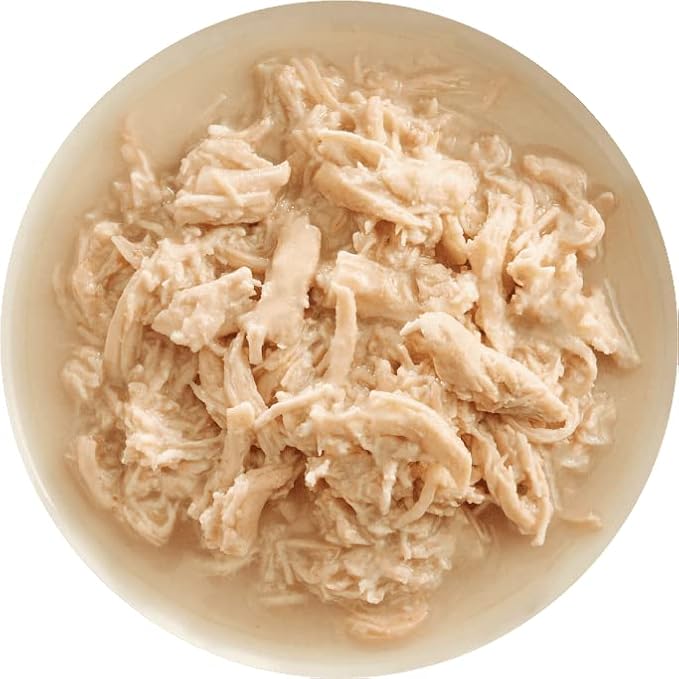 Rawz Natural Premium Shredded Canned Cat Wet Food - Grain Free Made with Real Meat Ingredients No BPA or Gums - 3oz Cans- 18 Count (Chicken)