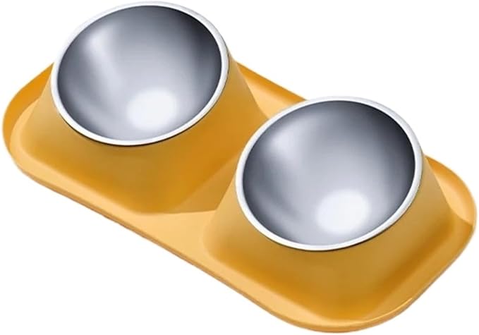 Stainless Steel Pet Bowl for Cats Dogs Food Water Dish