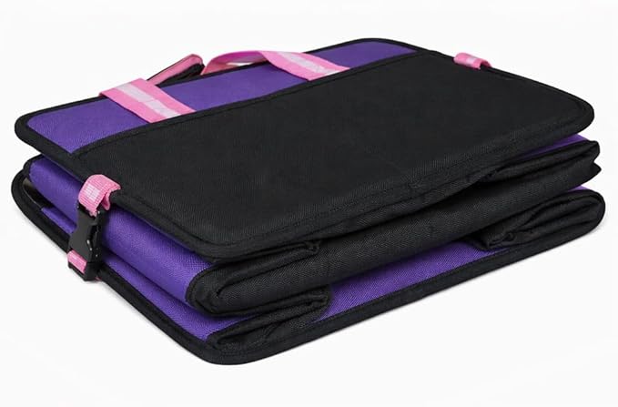 Pet Life ® 'Travel-Nest' Innovative Portable Travel Folding or Collapsible Cat and Dog Bed with Carrying Handle