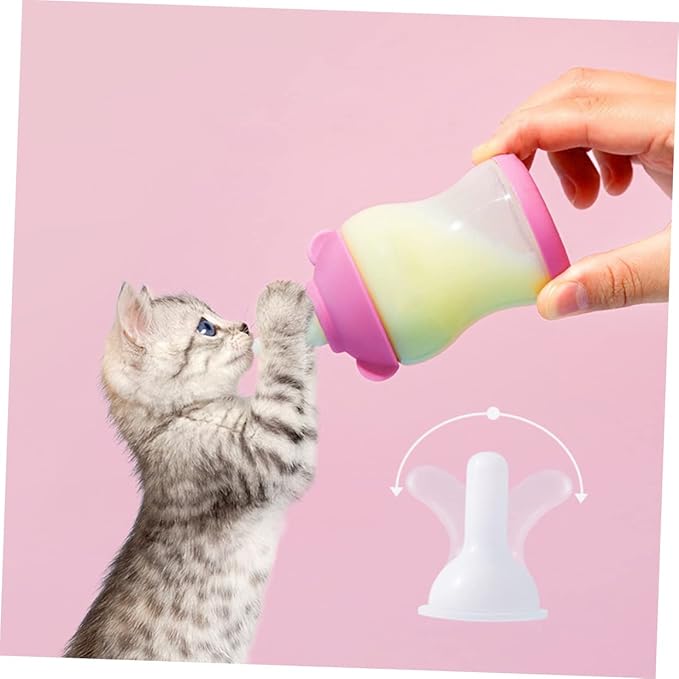 Milisten 20pcs Small Animal Feeding Watering Supplies Cat Feeders for Indoor Kitten Supplies Puppy Pacifier