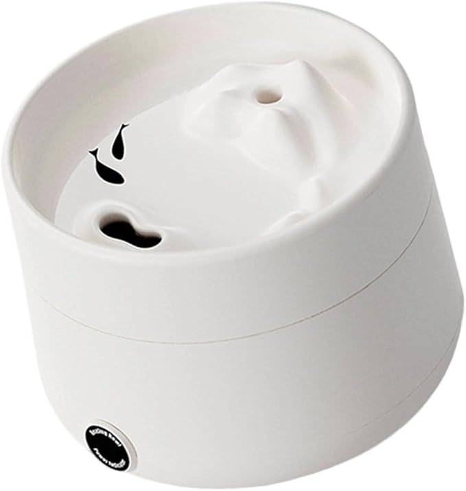 Drinking Fountain Pet Water Dispenser Automatic Watering Feeders Quiet Cats Bowl for Multiple Pet with Motion Low Noise Drinking