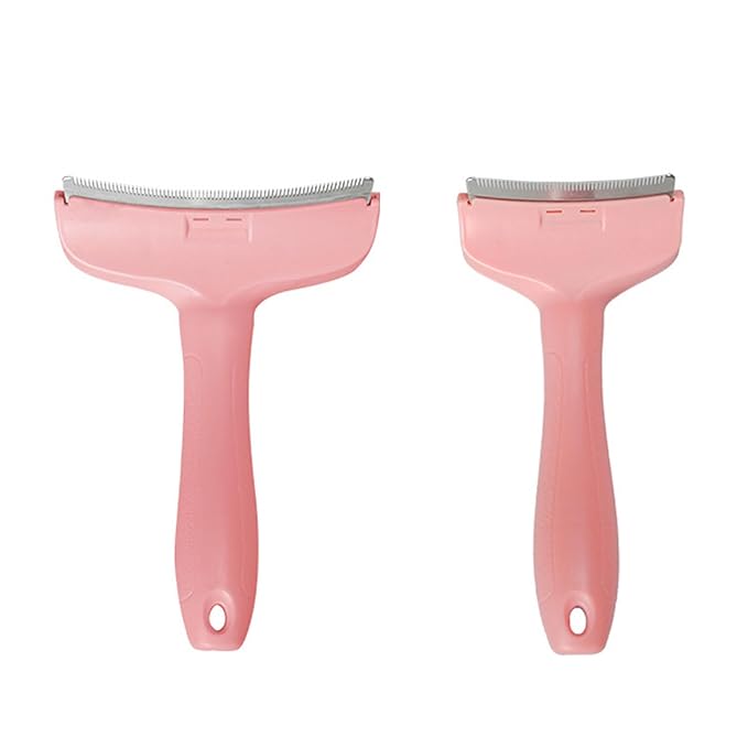 Professional Deshedding Comb for Dog Cats NonPulling Teeth Comfortable Grip Handle Removes Loose Undercoat Effectively Cats Hair Thinning Tool