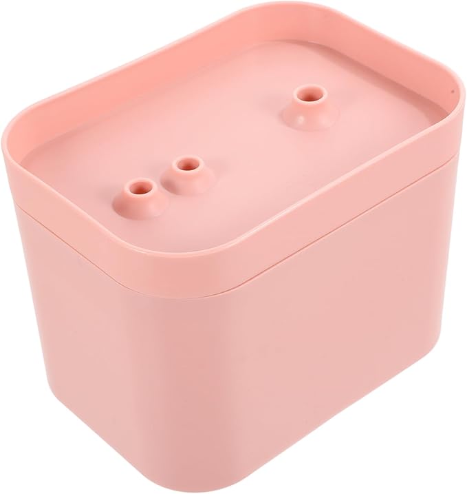Automatic Cat Water Fountain Pink Dog Drinking Fountain with Mute Pump Portable Pet Water Dispenser for Cats and Kittens Easy to with Fun Flower Shape Outlet