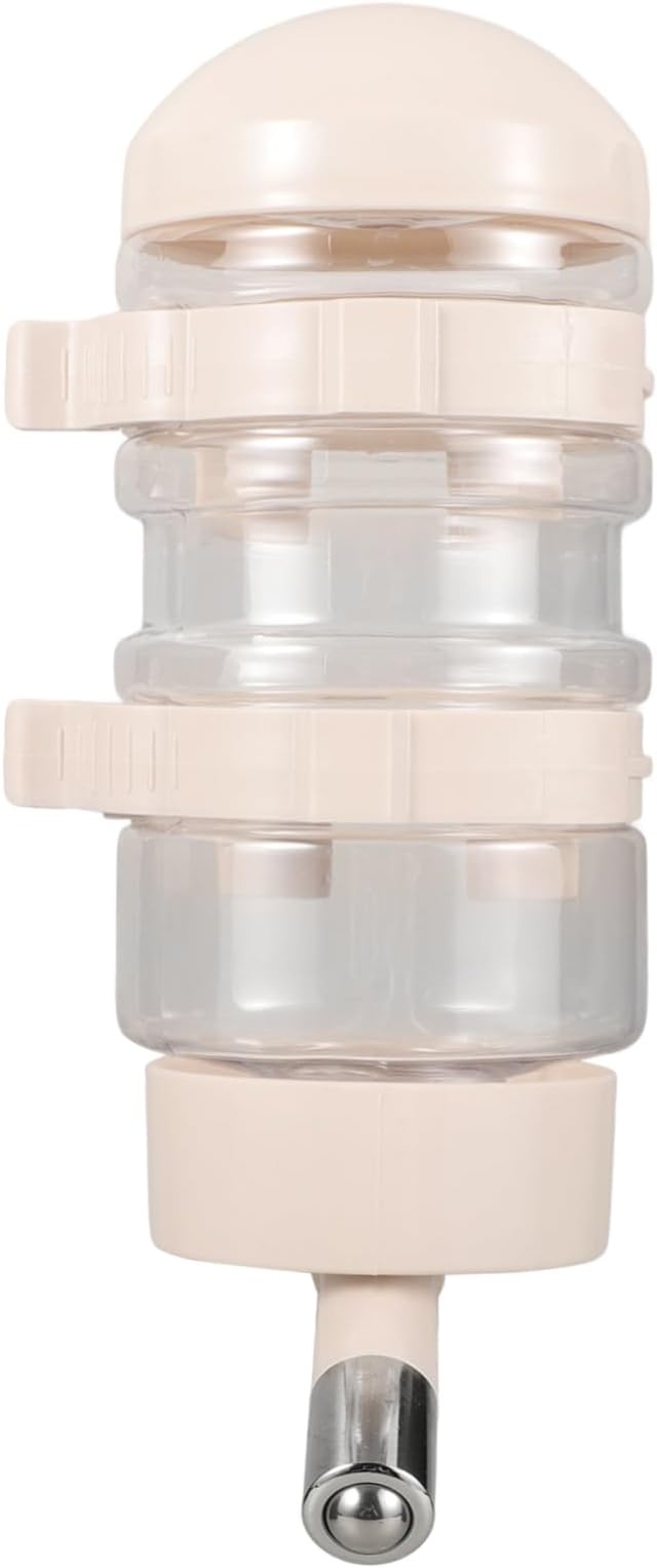 Cat Waterer Cat Feeder and Dispenser Automatic Pet Watering System Gravity-Flow Design