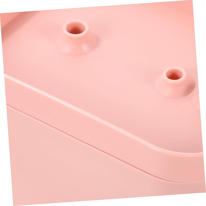 Automatic Circulation Cat Water Fountain Pet Drinking Feeder with Mute Pump Portable Pink for Dogs and Kittens