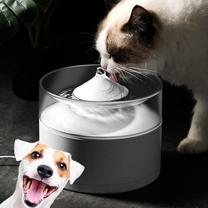 1.3L Automatic Pet Cats Water Fountain Dispenser for Dogs Waterer Cats Drinker Feeder Bowl Container Watering Supplie Pet Auto Water Dispenser