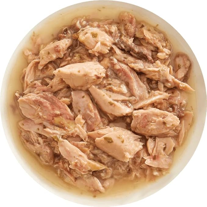 Rawz Natural Premium Shredded Canned Cat Wet Food - Grain Free Made with Real Meat Ingredients No BPA or Gums - 3oz Cans - 18 Count (Tuna & Salmon)