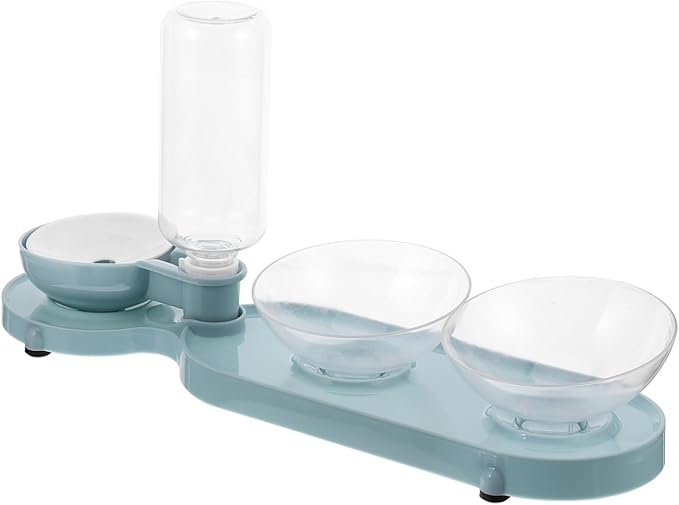 Elevated Cat Bowl Feeder Automatic Pet Water Dispenser Large Capacity Pet Supplies
