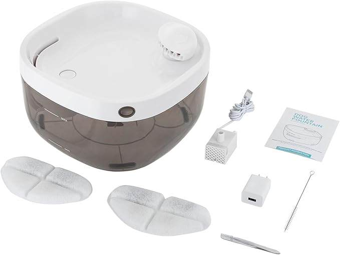 Pet Fountain, 7L/1.85 Gal Automatic Cat Water Fountain, Dog Drinking Dispenser