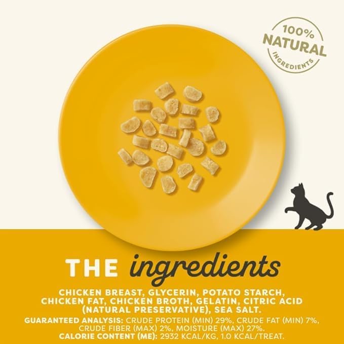 Applaws Natural Grain-Free Chewy Cat Treats in 2 Flavor Bundle: 1 Tuna Fillet Recipe and 1 Chicken Breast (2 Bags Total, 2 Oz Each)