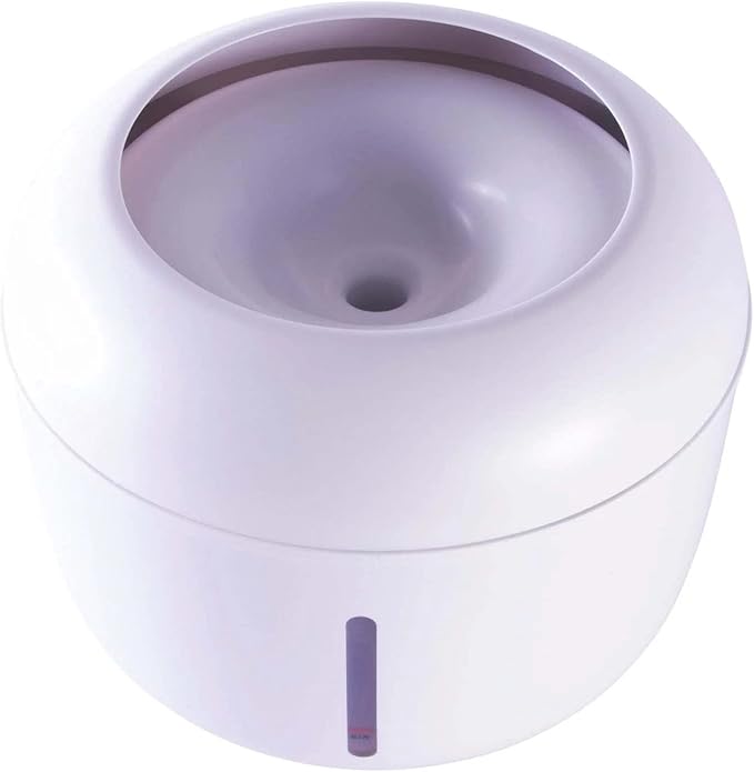 Pet Life ® 'Moda-Pure' Ultra-Quiet Filtered Automatic Dog and Cat Fountain Waterer or Feeder with Automatic Shutoff Feature - Includes Filter