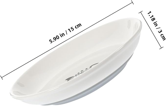 SEWACC 3pcs Shallow Round Cat Food Bowls with Non-Slip Silicone Bottom, Gray Ceramic Pet Feeder Dishes for Small Cats and Kittens, Wide Shallow Bowls for Feeding and Watering