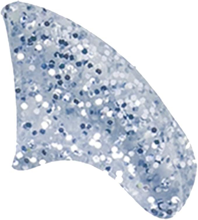 6 Month Supply Soft Nail Caps for Cats Silver Glitter Kitten - Extra Adhesives