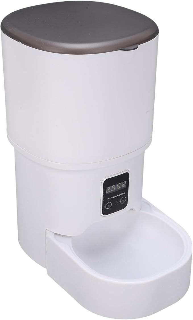 Smart WiFi Automatic Pet Feeder and Water Dispenser APP Remote Control Wireless Cat Food Feeder with Large Capacity Quiet Operation for Cats Dogs
