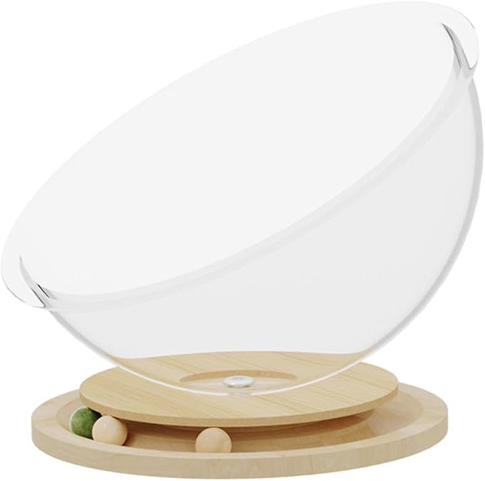 Cat Bed Space Capsule Indoor Sleeping Nest Hammock Wooden Stand Portable Lightweight Stable Furniture for Kittens Suitable for Gift Giving Home Use, L