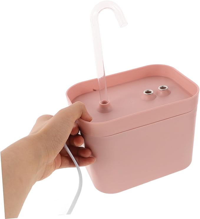 Abaodam Automatic Cat Water Fountain Electric Circulation Dispenser for Cats and Dogs Feeder Mute Pump Lightweight and Portable Design for Indoor Use
