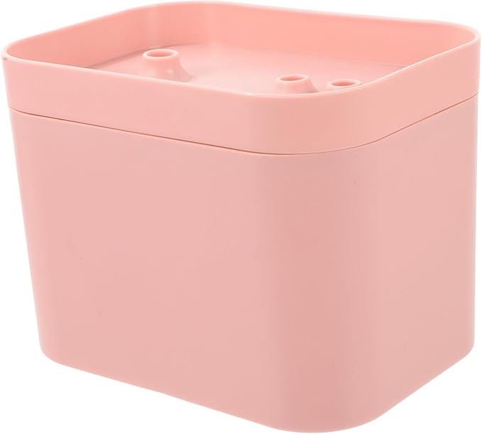 Automatic Cat Water Fountain Self-Circulating PET Water Dispenser Filter Pink Color for Cats and Dogs 2L Capacity Plastic Easy to Clean