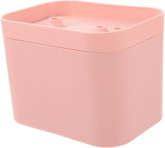 Automatic Cat Water Fountain Self-Circulating PET Water Dispenser Filter Pink Color for Cats and Dogs 2L Capacity Plastic Easy to Clean