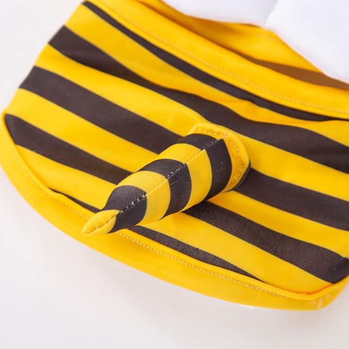 Funny Dog Swimwear Bikini Summer Dog Clothes Beach Swimsuit Puppy Bathing Suit Puppy Vest Cooling Pet Shirt for Small Dogs, Cat Apparel (X-Large, Yellow Bee)