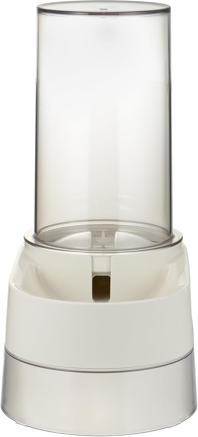 Richell: Elevated Gravity Water Dispenser - White - Pet, Dogs & Cats, 1 Gallon Capacity Clear Tank, BPA-Free Plastic, Optional Height Stand
