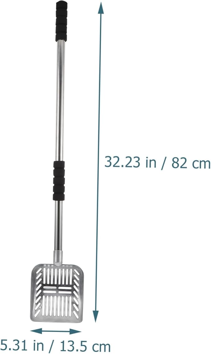 Handle Cat Litter Scooper Cleaning Tool for Effortless Pet Waste Removal for Cats and Dogs Easy to Filter