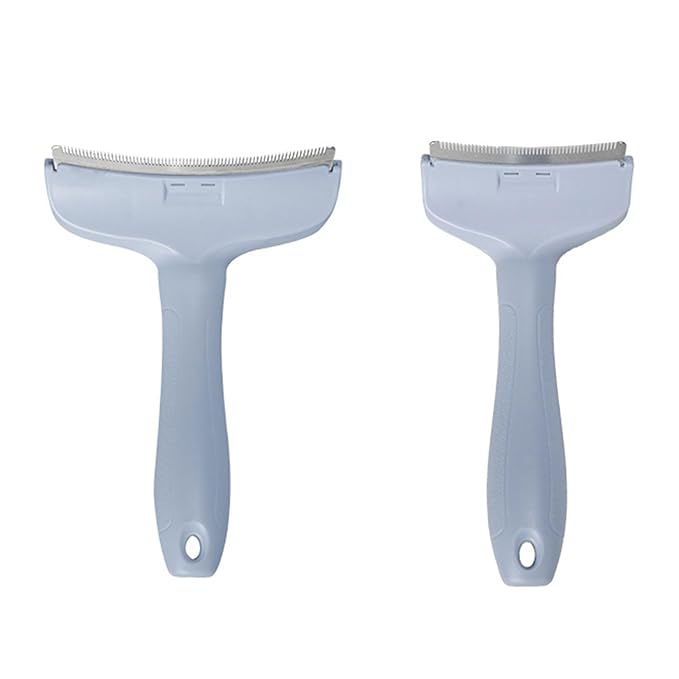 Professional Deshedding Comb for Dog Cats NonPulling Teeth Comfortable Grip Handle Removes Loose Undercoat Effectively Cats Hair Thinning Tool