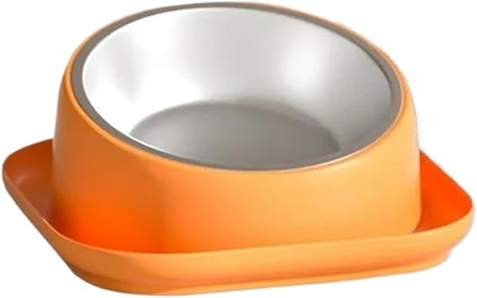 2pcs Pet Food Bowl Cat Feeder for Dogs Cats Puppy Kitten