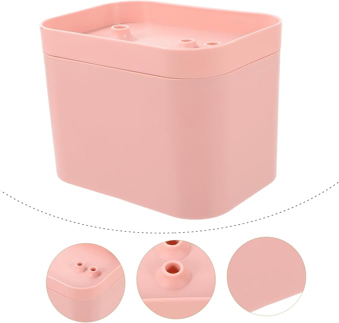 POPETPOP Battery-Operated Pet Water Dispenser Auto Circulating Cat and Dog Drinking Fountain Elegant Flower Shape Easy to Clean