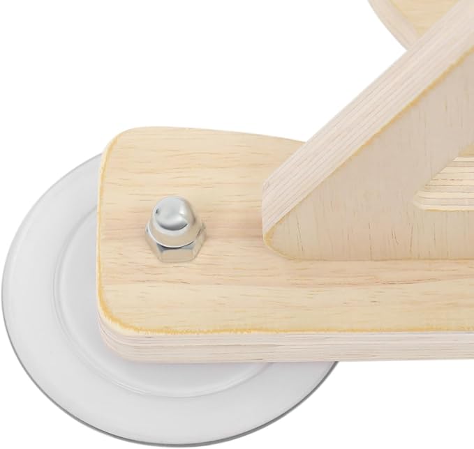 Wall Mounted Cat Bed, Space Capsule Perch with Clear Acrylic Bubble, Large Floating Wood Cat Shelf for Big Cats up to 16 lbs, Modern Feline Furniture & Climbing Wall Decor