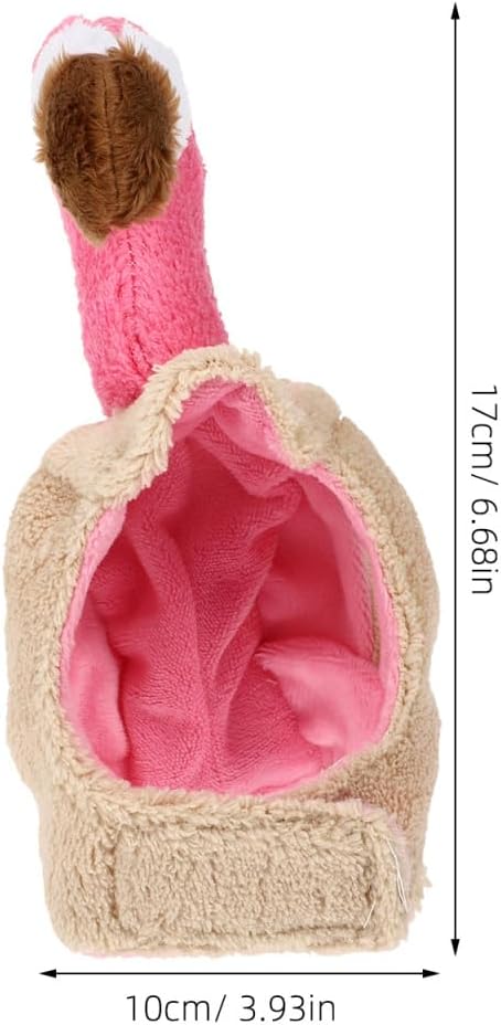 POPETPOP Cat Hats for Cats Only - Pet Headband Headdress Costume Flamingo Hat with Ears for s & Small Dogs Halloween Party Costume Accessory Headwear
