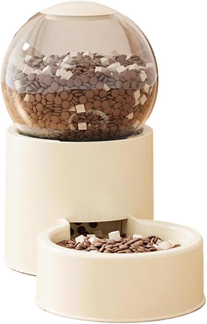 Pet Feeding Station, Automatic Water Food Dispenser, Fill Dog Bowl System Large Capacity Feeding Container for Puppy Cat Travel Weekend Trip Backyard Indoor Outdoor Use