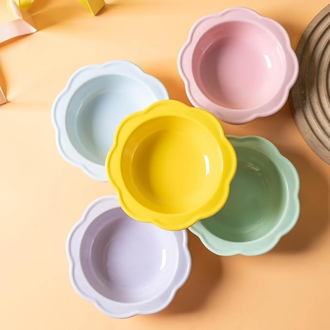 Elevated Ceramic Cats Dish Feeder Bowl with Iron Stand for Kittens Dog Health Eating Home Decors Feeding Watering Supply