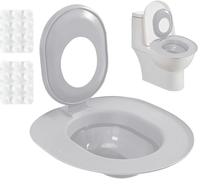 Cat Potty Toilet Training Kit | Removable Potty Seat,Toilet Litter Box Trainer | for Indoor Home Apartment Bathroom Basement Pet Shop