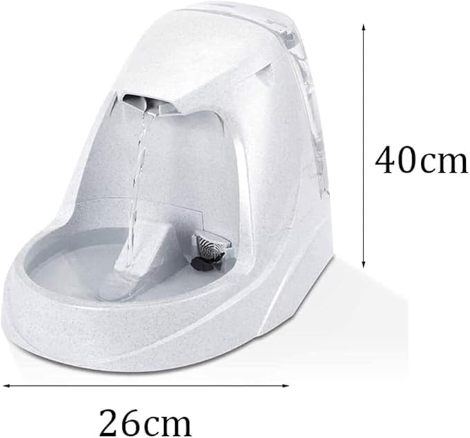 Liusj JUnst Cat Water Dispenser Automatic Circulation Fountain Dog Water Dispenser pet Water Supplies,Lightweight Portable Pet Water Bottle Dispenser
