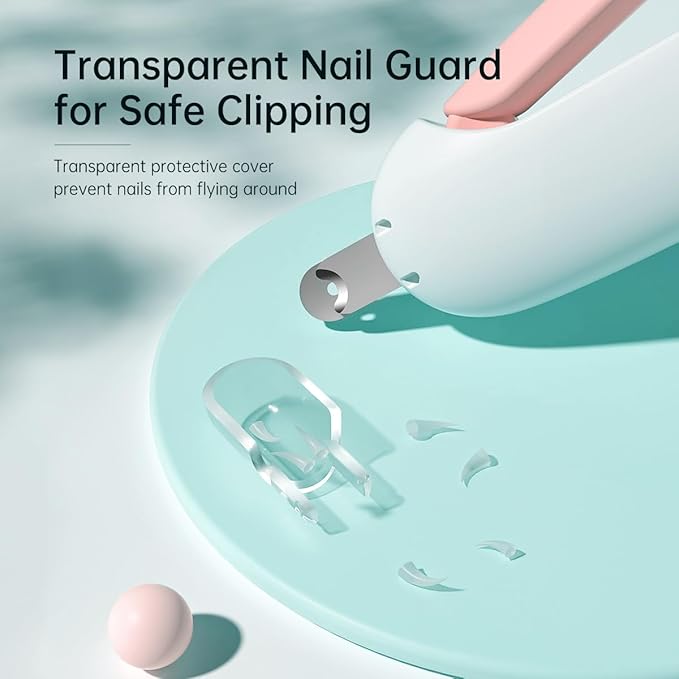 Petgravity Cat Nail Clipper, Adjustable 3-Size Trimming Hole with Hidden Nail File Anti-Splash Claw Trimmer, Safe Nail Clipping Grooming Tool Claw Clipper for Cats Kitten