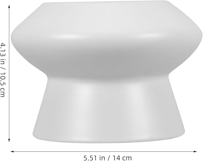 GANAZONO Ceramic Raised Pet Bowl High Feet Feeding Bowl with Whisker Relief Spill-Resistant Ceramic Pet Feeder for Water and Food Suitable for Cats with Flat Faces and Random Color