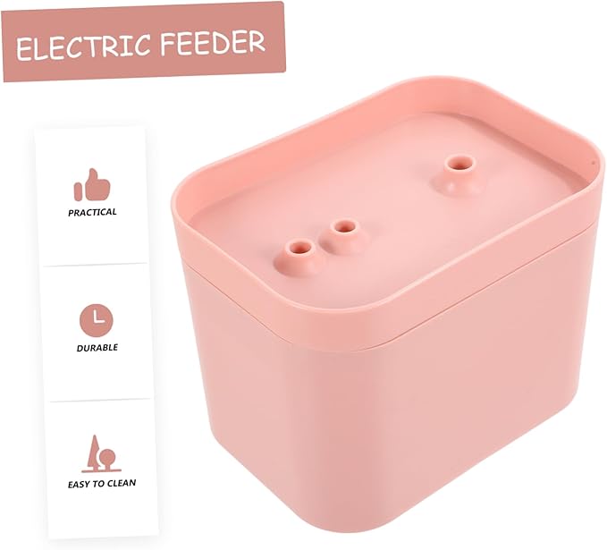 Abaodam Automatic Cat Water Fountain Electric Circulation Dispenser for Cats and Dogs Feeder Mute Pump Lightweight and Portable Design for Indoor Use