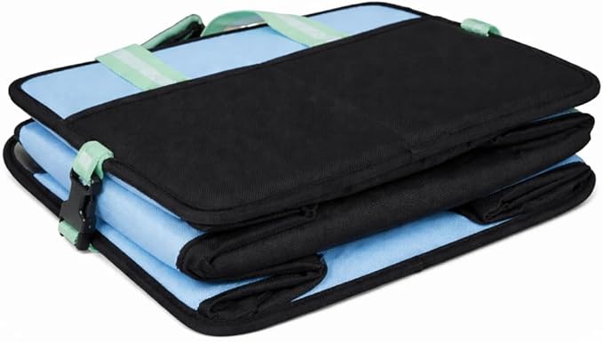 Pet Life ® 'Travel-Nest' Innovative Portable Travel Folding or Collapsible Cat and Dog Bed with Carrying Handle