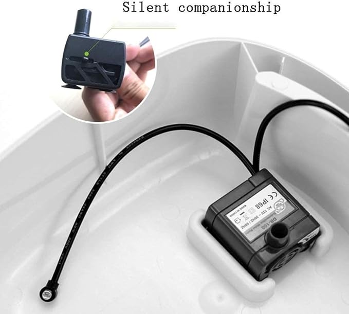 Liusj JUnst Cat Drinking Water Fountain, Automatic Pet Water Dispenser, Dog Fountain Type Water Double Filter Water Feeder, Health, Safety,for Cats and Small to Medium Dogs