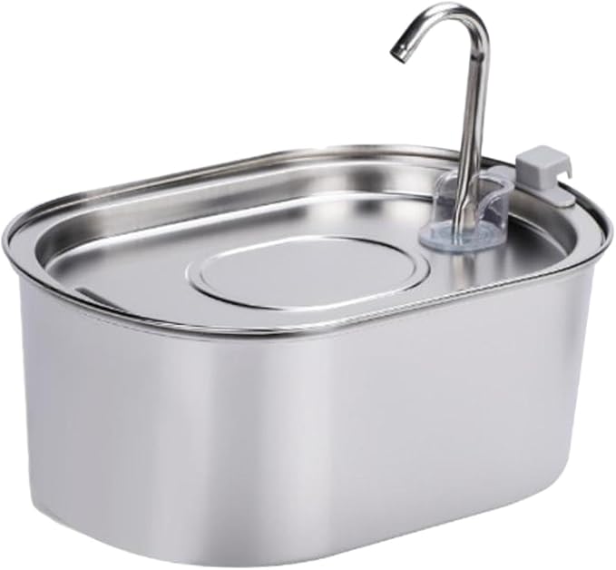 Stainless Steel Cats Pet Water 108 Cats Feeder for