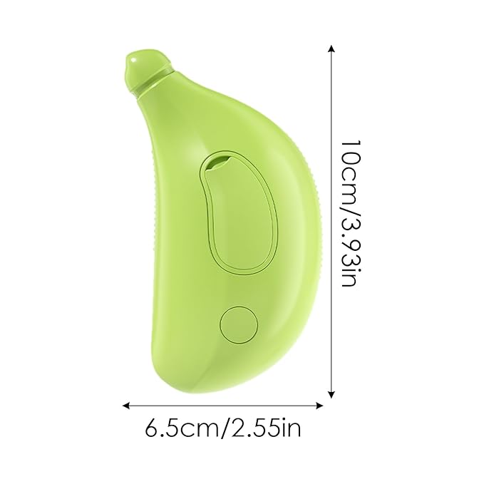 Cat Steam Brush, Cute Banana Shape Hair Brush Cat Dog Pet Brush Massager Steaming Spray Massaging Comb, Steam Cat Brush, Flyaway Hair Prevention Cat Grooming Brush, Dog Grooming Supplies (B)