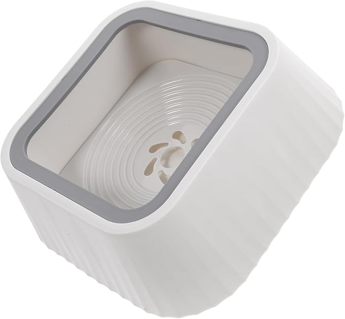 BESPORTBLE Floating Pet Water Bowl Splash Design for Cats and Small Dogs Material Easy Pet Feeder Prevents Spills and Keeps Area Tidy for Home Use
