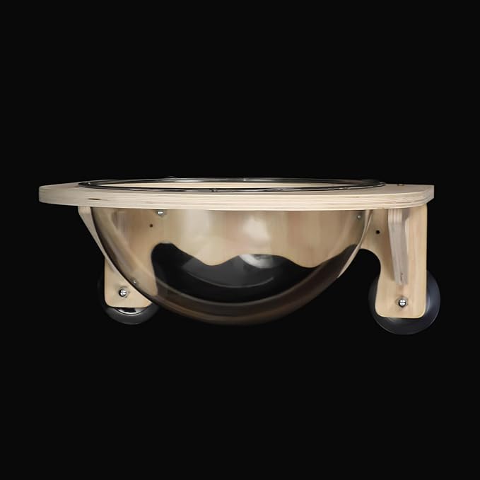 Wooden Cat Hammock, Clear Space Capsule Cat Bed, Wall-Mounted Kitten Walls Shelves Kitty Beds Small Pets Beds, Cats Toy Perch House for Sleeping, Playing, Climbing and Lounging