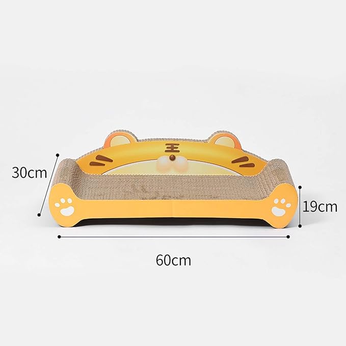 Cat Scratcher Pad Cat Scratching Board Nest Bed Wear Resistant Furniture Protector Lounge for Indoor Cats Corrugated Paper, Extra Large