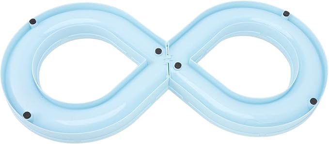 Cat Toys, Cat Tray Toys Kitten Turntable Figure 8 Shaped Cat Turntable Track Ball Toy, Interesting Turntable Kitten Ball Track Toy for Pet Cat Interactive Entertainment
