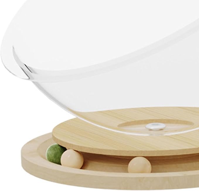 Cat Bed Space Capsule Indoor Sleeping Nest Hammock Wooden Stand Portable Lightweight Stable Furniture for Kittens Suitable for Gift Giving Home Use, S