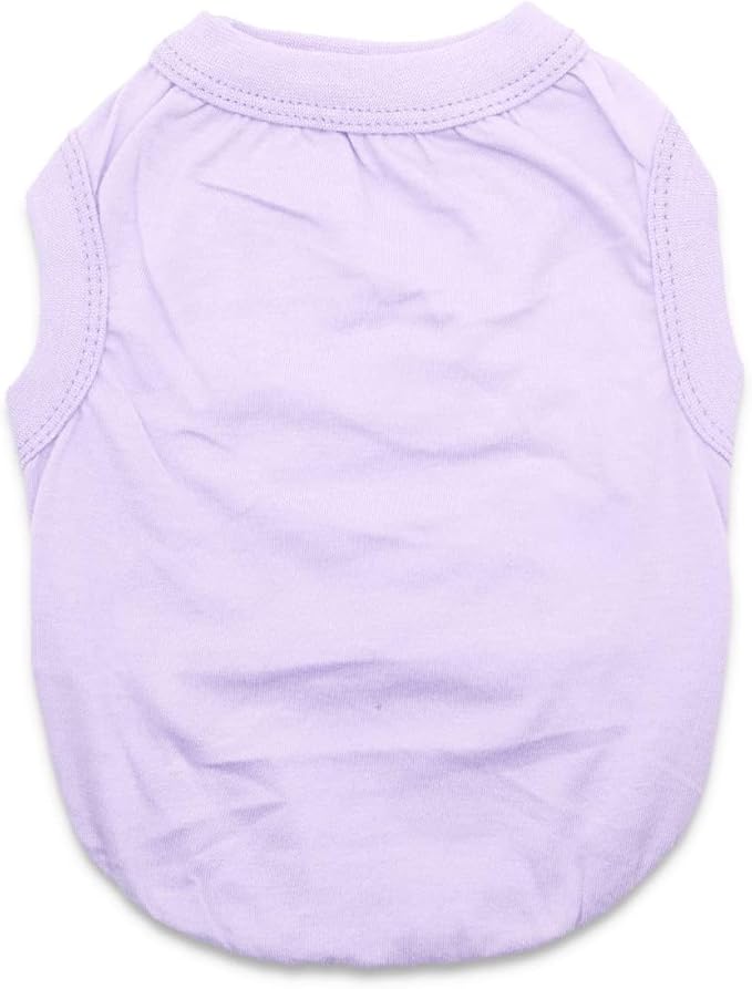 6 Pack Yorkie Clothes Plain Extra Small Dog T Shirt 100% Cotton Solid XS Puppy Clothes Blank Chihuahua Clothes Girl Puppy Tshirt for Boy Dogs Shirts Pet T-Shirt for Small Dogs Cats, Small
