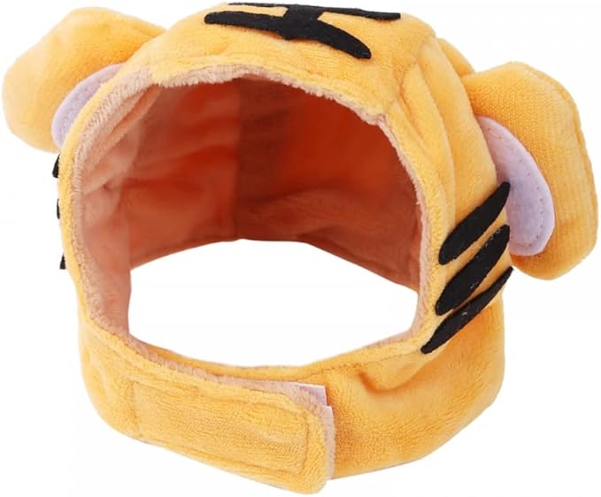 Pet Cute Hat, Cat Adorable Bunny Hat Banana Strawberry Tiger Yellow Duck Drumstick Shaped Hat for Cat Kitten Small Puppy Party Costumes Festival Birthday