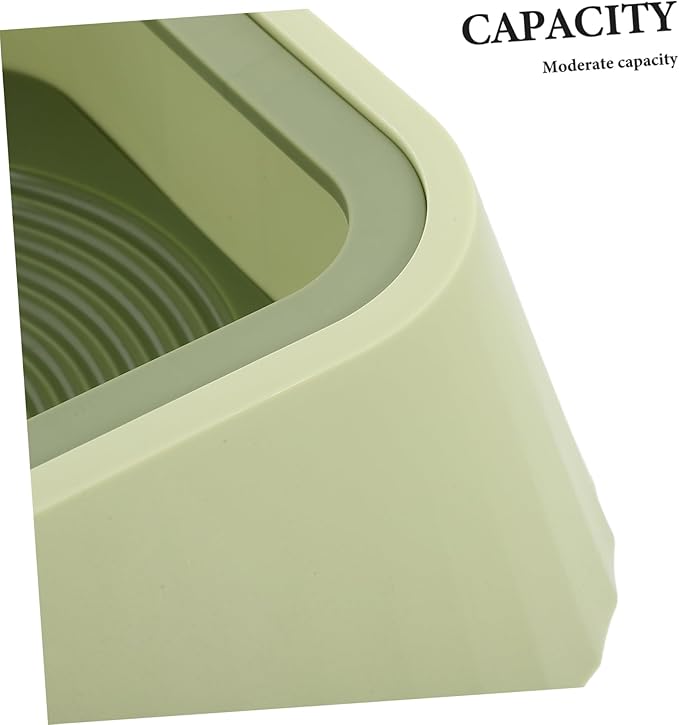 BESPORTBLE Pet Water Bowl Spill-Resistant Floating Mechanism Plastic Feeder for Small Pets Keeps Water and Dry for Home Use