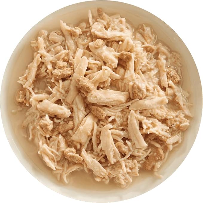 Rawz Natural Premium Shredded Canned Cat Wet Food - Grain Free Made with Real Meat Ingredients No BPA or Gums - 3oz Cans - 18 Count (Chicken & Chicken Liver)